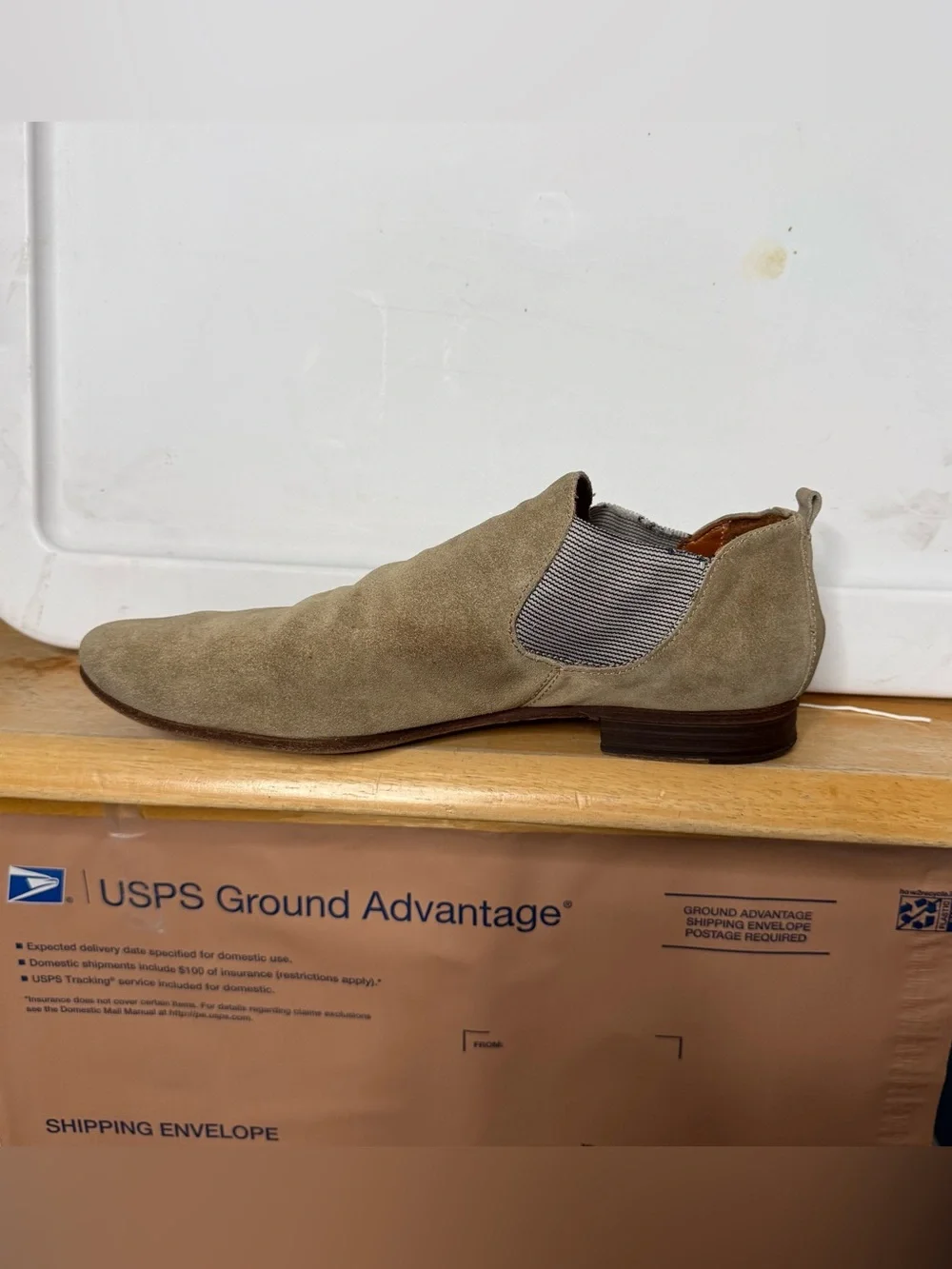 Fiorentini + Baker scarpa uomo beige vintage shoe man Size EU 42 US 9